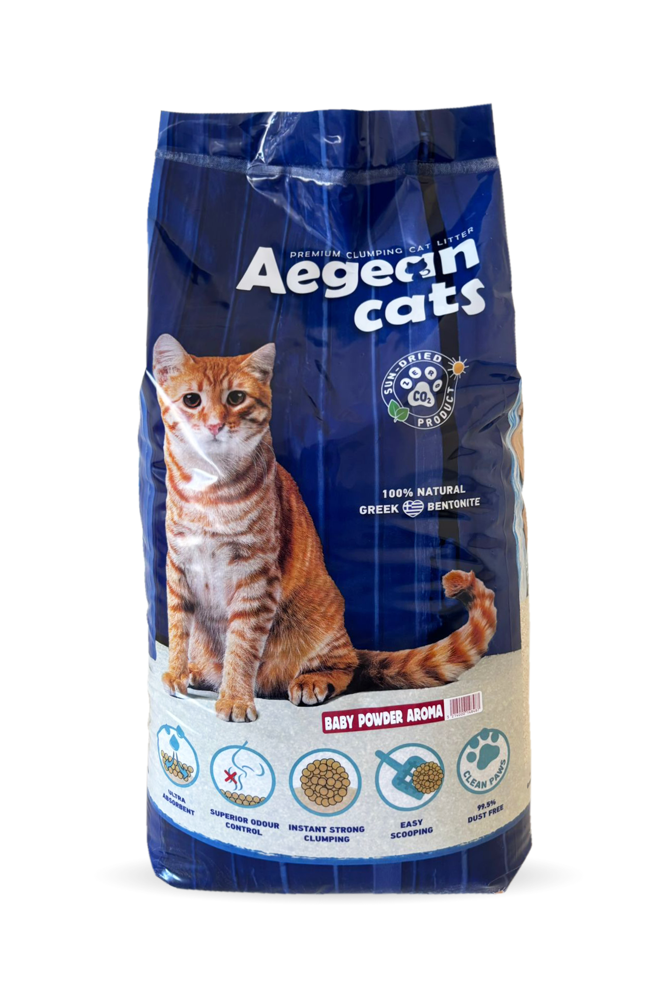 AEGEAN CATS BABY POWDER FINE-GRAINED 20kg